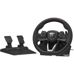 Volante y pedales para carreras compatible con PS5 y PC