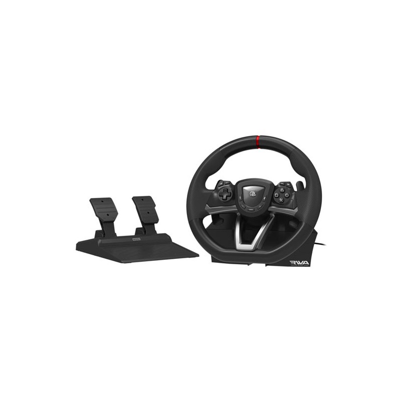 Volante y pedales para carreras compatible con PS5 y PC
