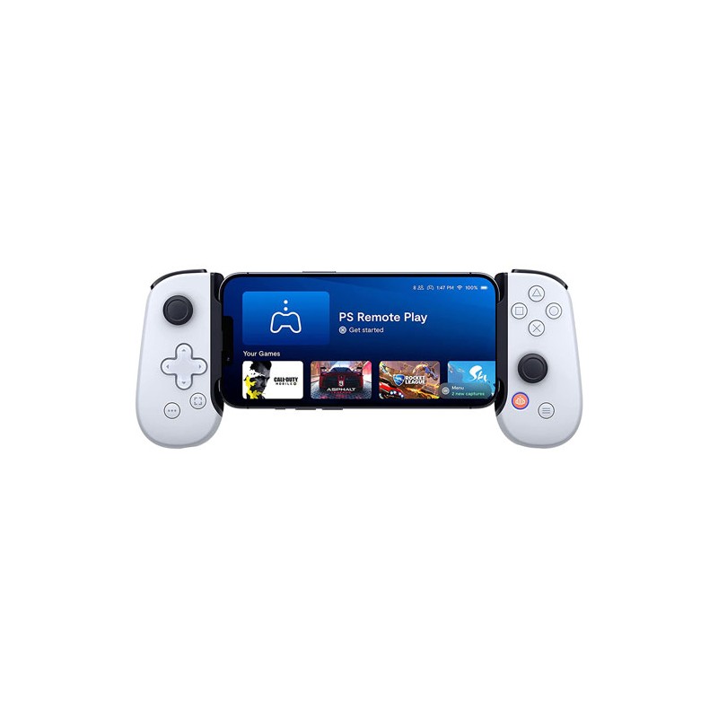 JOYSTICK BACKBONE ONE PARA IPHONE GAM PS BLANCO