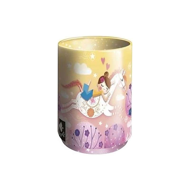 Portalapiz Busquets Unique metal dorado con rosa