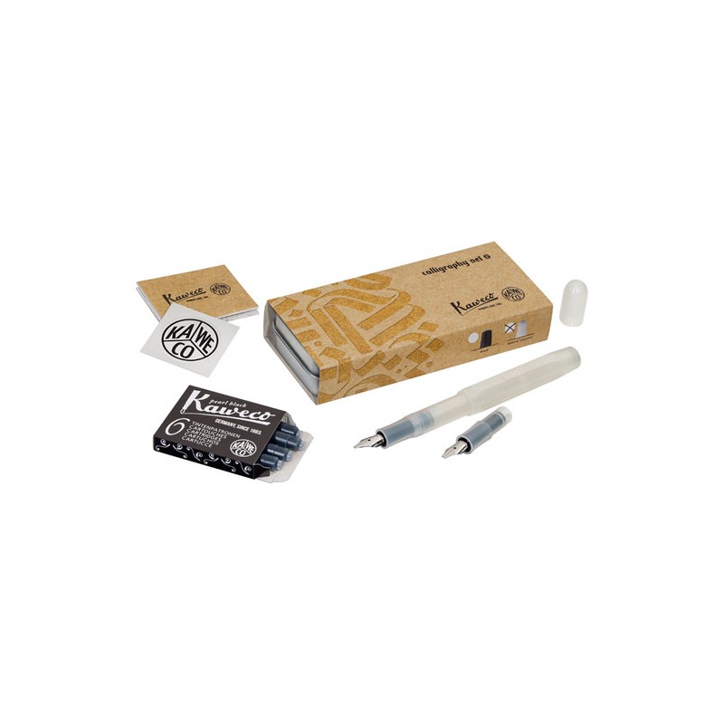 Estuche de caligrafía Kaweco Calligraphy Small natural coconut