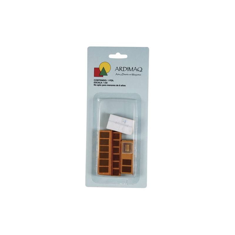 Cocina integral para maqueta escala 1:50