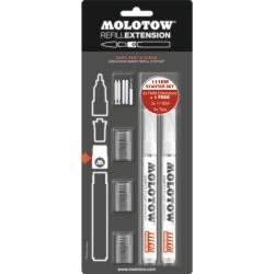 Kit para refil Molotow 501 con 10 piezas