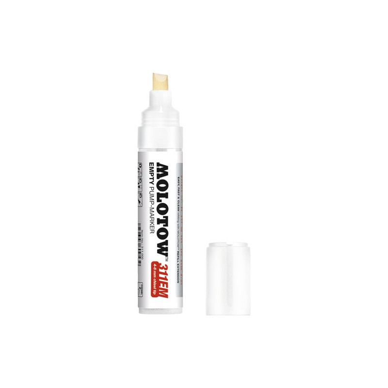 Marcador Vacío Molotow 311Em Punta Cincel 4-8 Mm