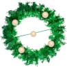 Corona Navidad Janel Adviento 40 Cm