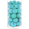Esfera Navidad Janel Plástica Formas No.6 Con 30 Piezas