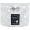 Esfera navidad KMK 140356 6cm transparente con 10 piezas