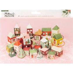 Paquete American Crafts figura armable villa casas