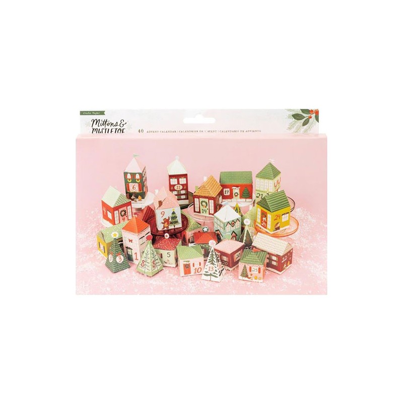 Paquete American Crafts figura armable villa casas