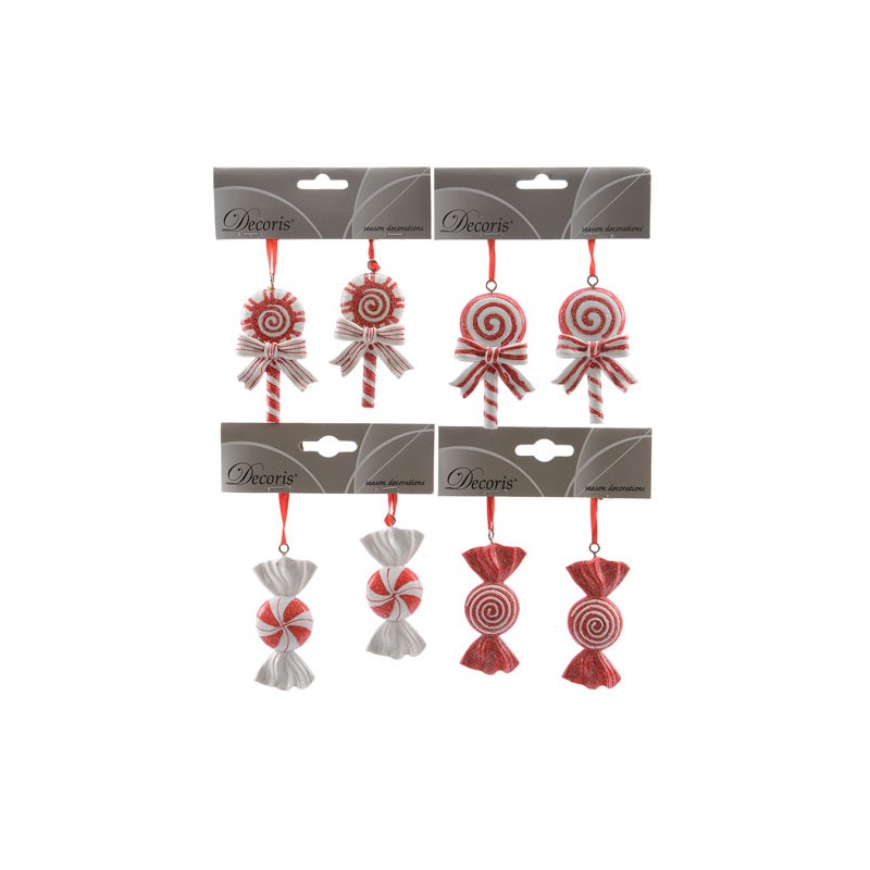 Adorno navidad Caramelo KMK varios modelos 7cm