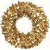 Corona De Navidad Oro Mate 50 cm