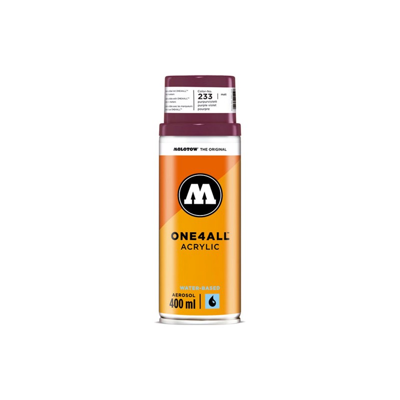 PINTURA ACRÍLICA EN SPRAY MOLOTOW 400 ML