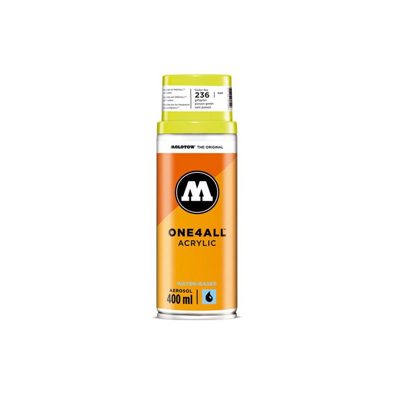 PINTURA ACRÍLICA EN SPRAY MOLOTOW 400 ML