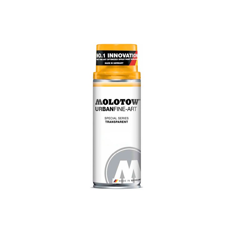 PINTURA ACRÍLICA EN SPRAY MOLOTOW TRANSPARENTE 400 ML