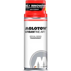 PINTURA ACRÍLICA EN SPRAY MOLOTOW TRANSPARENTE 400 ML