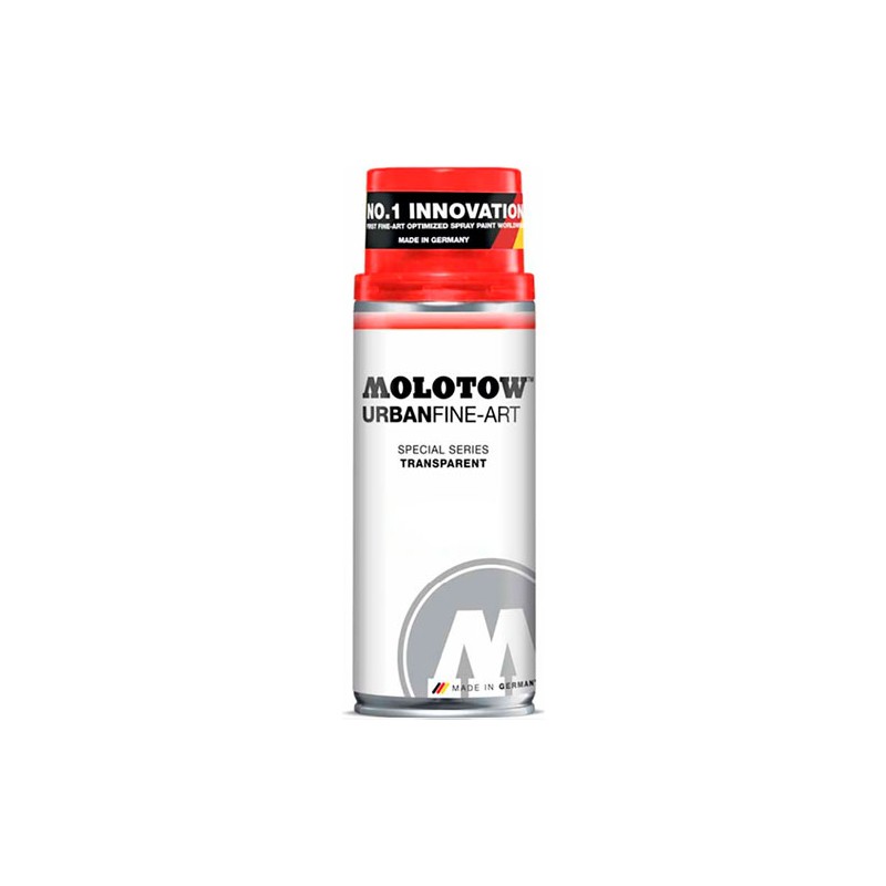 PINTURA ACRÍLICA EN SPRAY MOLOTOW TRANSPARENTE 400 ML