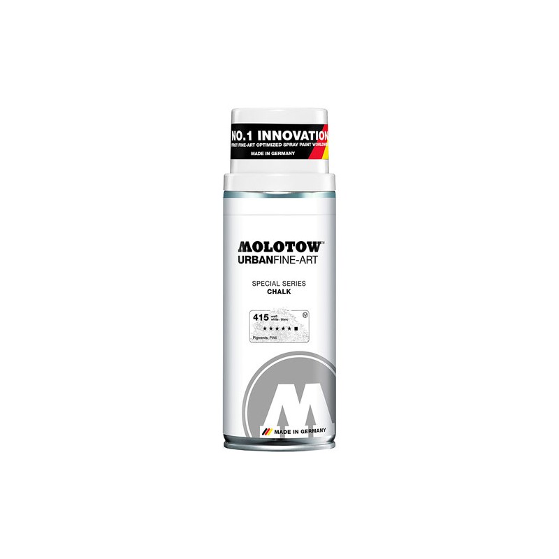 PINTURA ACRÍLICA EN SPRAY MOLOTOW TIZA 400 ML