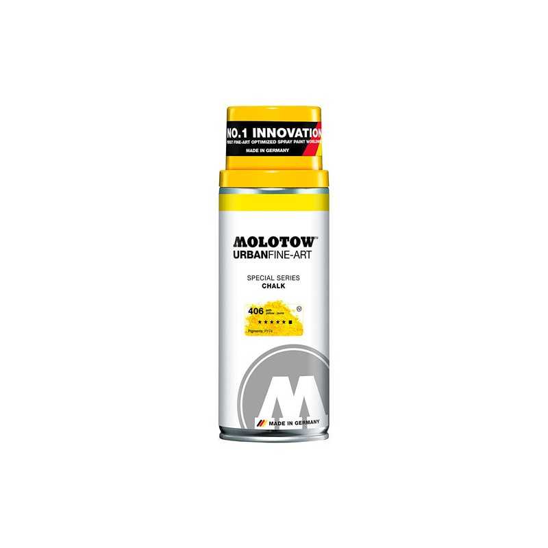 PINTURA ACRÍLICA EN SPRAY MOLOTOW TIZA 400 ML