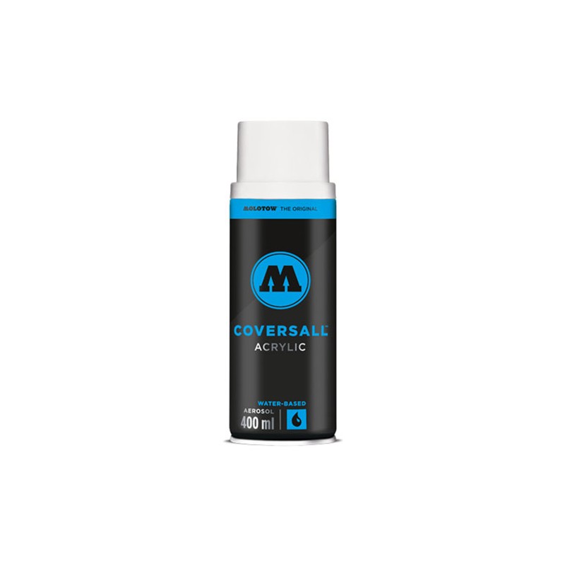 PINTURA ACRÍLICA EN SPRAY MOLOTOW COVERSALL BA 400 ML