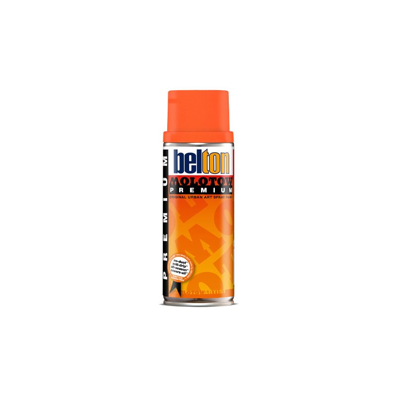 Pintura Acrílica Molotow 400ML Naranja Neón