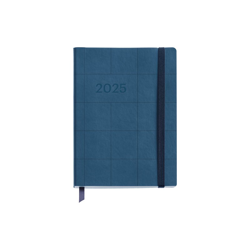 Agenda Juvenil Mqr Jour 17x13cm Dia Por Pagina Pastel Marino 2025