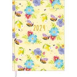 Agenda Tilibra Charme 17x12cm Dia Por Pagina