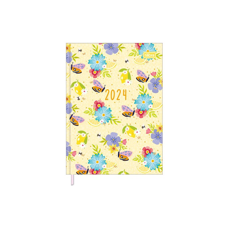 Agenda Tilibra Charme 17x12cm Dia Por Pagina
