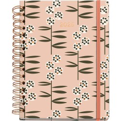 Agenda Juvenil Mqr Plus 22x19cm Dia Por Pagina Deleon 2025