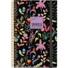 Agenda Juvenil Mqr 18x14cm Dia Por Pagina Fan Garden 2025