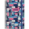 Agenda Juvenil Mqr Activa 18x14cm Dia Por Pagina Villa 2025