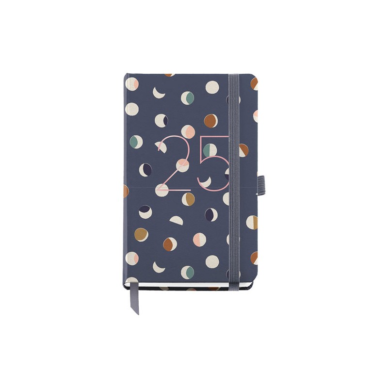 Agenda Juvenil Mqr Passport 14x10cm Dia Por Pagina Moonlight 2025