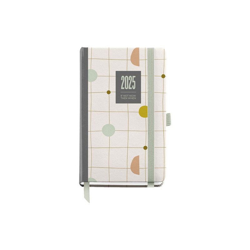 Agenda Juvenil Mqr Passport 14x10cm Dia Por Pagina Silvia 2025