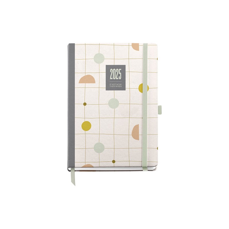 Agenda Juvenil Mqr Plus 22x16cm Dia Por Pagina Silvia 2025