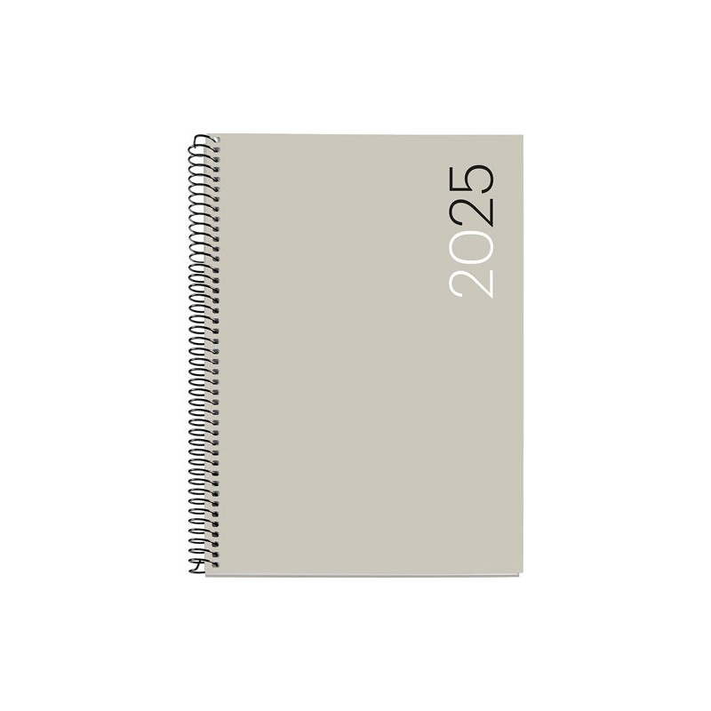 Agenda Juvenil Mqr Plus 21x16cm Dia Por Pagina City Marino 2025