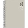 Agenda Juvenil Mqr Plus 21x16cm Dia Por Pagina City Marino 2025