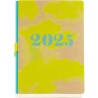 Agenda Juvenil Mqr Plus 22x16cm Dia Por Pagina Kraft Nubes 2025