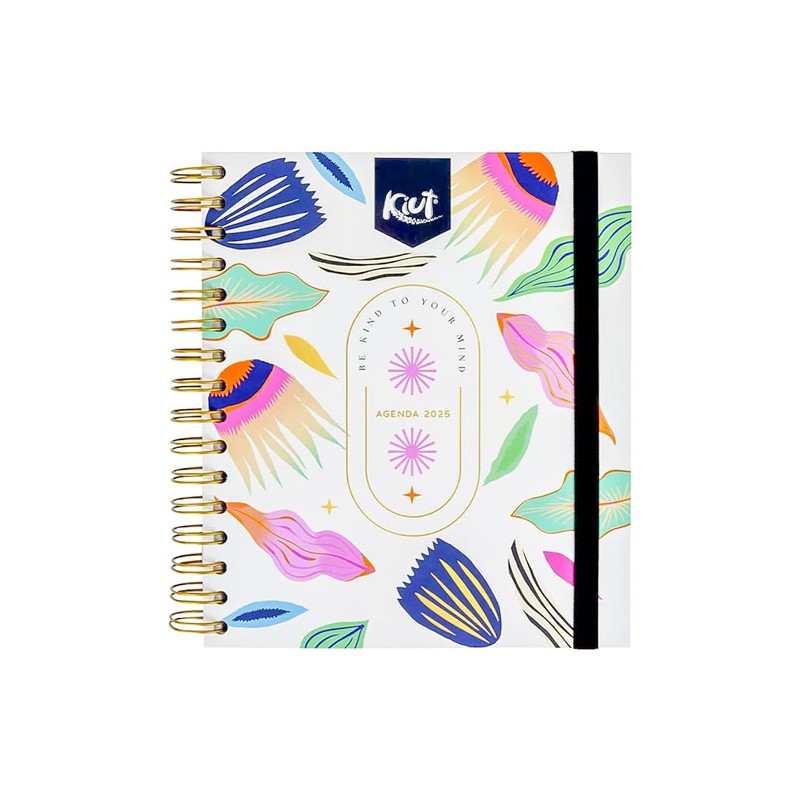 Agenda Juvenil Norma Kiut Premium Día Por Pagina 18X21Cm 2025