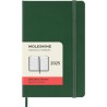Agenda Juvenil Moleskine Pasta Dura 9X14Cm Verde Mirto Día Por Pagina