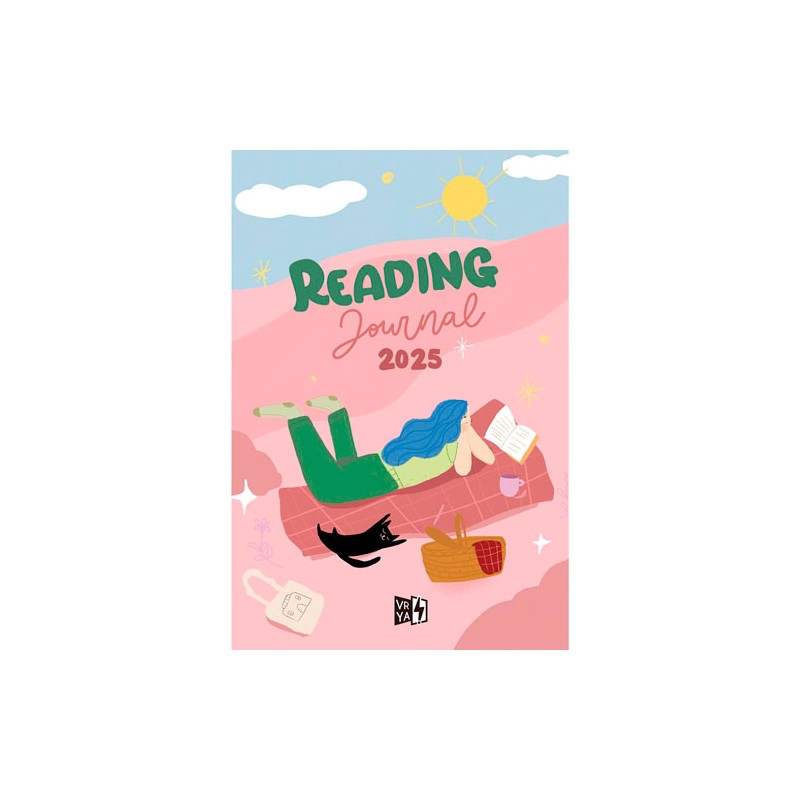 Agenda Juvenil Reading Journal Pasta Dura Semana A La Vista 13X20Cm 2025
