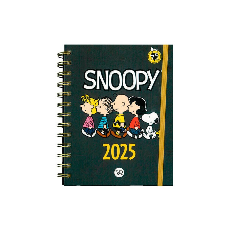 Agenda Juvenil Snoopy 2 /Wire Semana A La Vista 2025