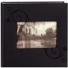 Foto Album Pioneer Floral Scroll Para 200 Fotos negro