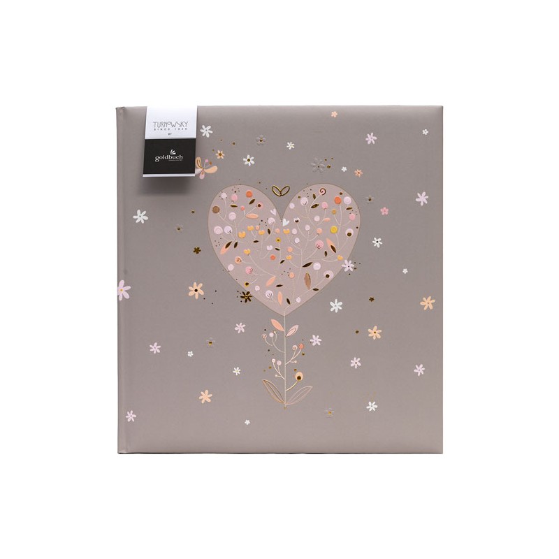 Álbum Fotográfico Goldbuch Elegant Heart Wed 30x31cm