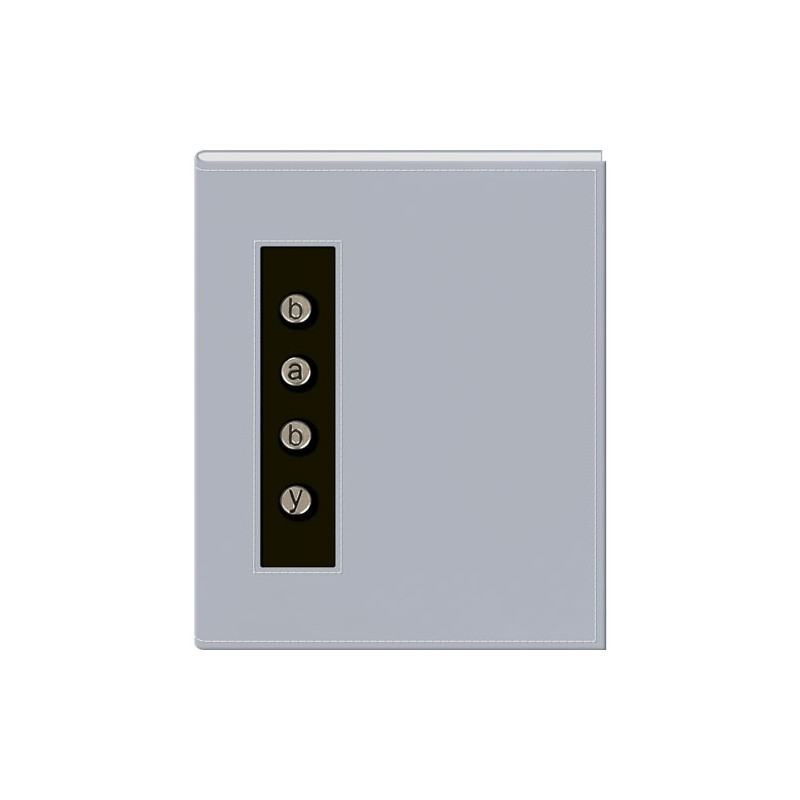 Foto Album Pioneer Baby Metal Button Para 36 Fotos