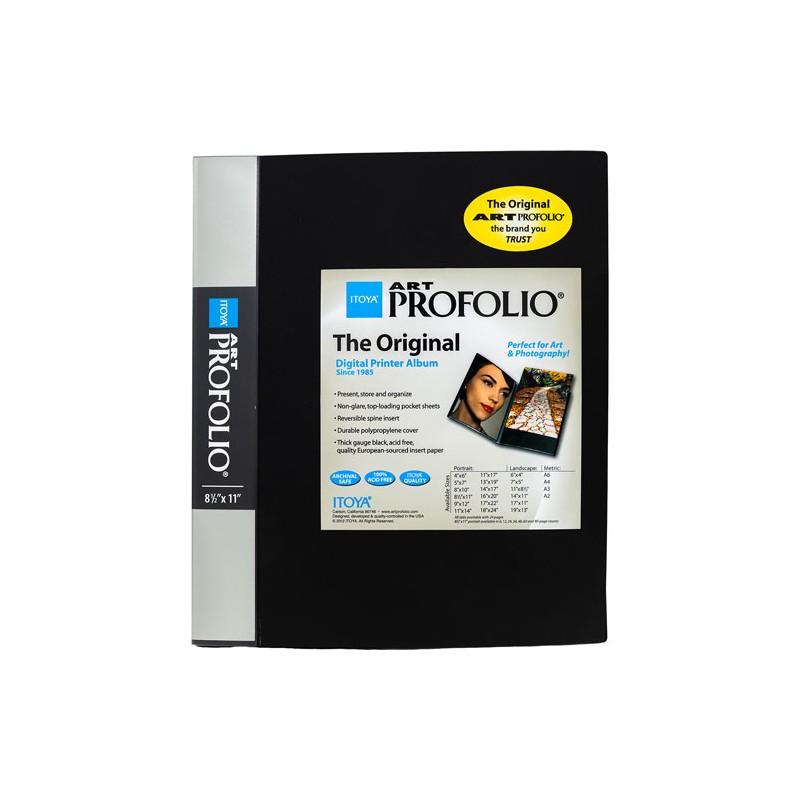 Foto Album Itoya Orgmupg Ia12812 22x28cm Para 12 Fotos negro
