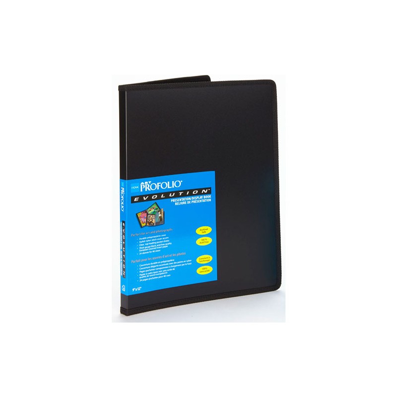 Foto Album Itoya Evolution Ev129 23X31Cm Para 24 Fotos Negro