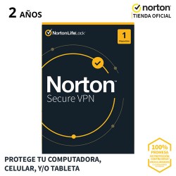 NORTIN SECURE VPN PARA 1 DISPOSITIVO 2 AÑOS