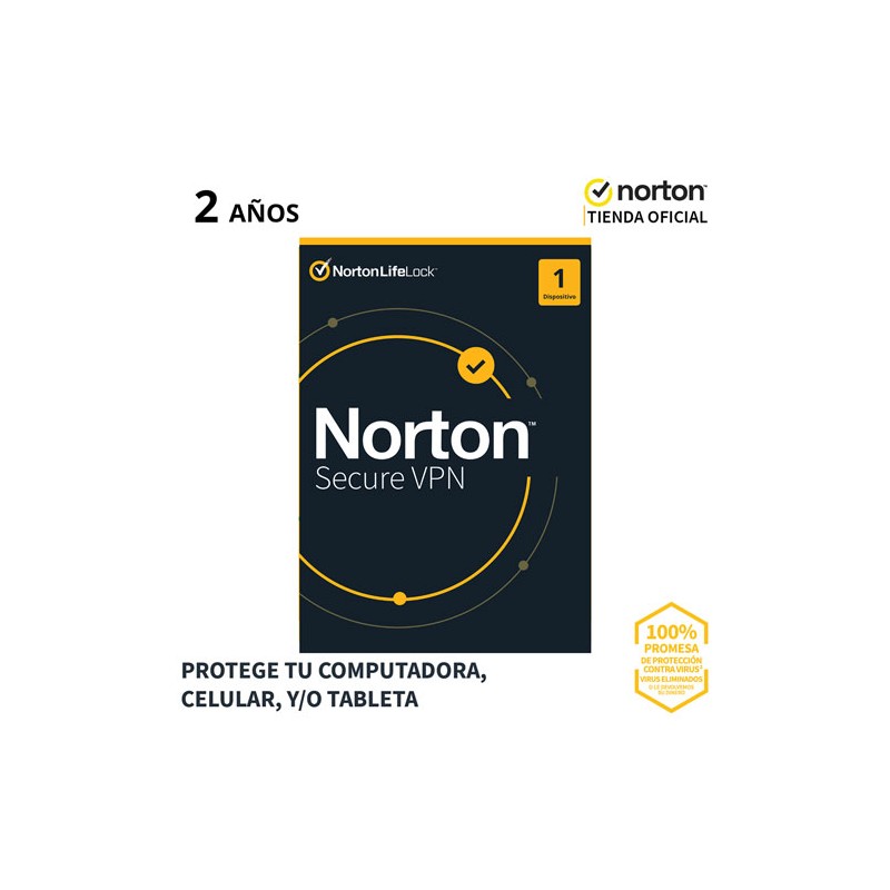 NORTIN SECURE VPN PARA 1 DISPOSITIVO 2 AÑOS