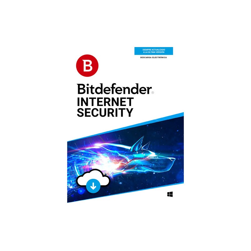 ESD BITDEFENDER INTERNET SECURITY 2AÑOS 5 USUARIOS