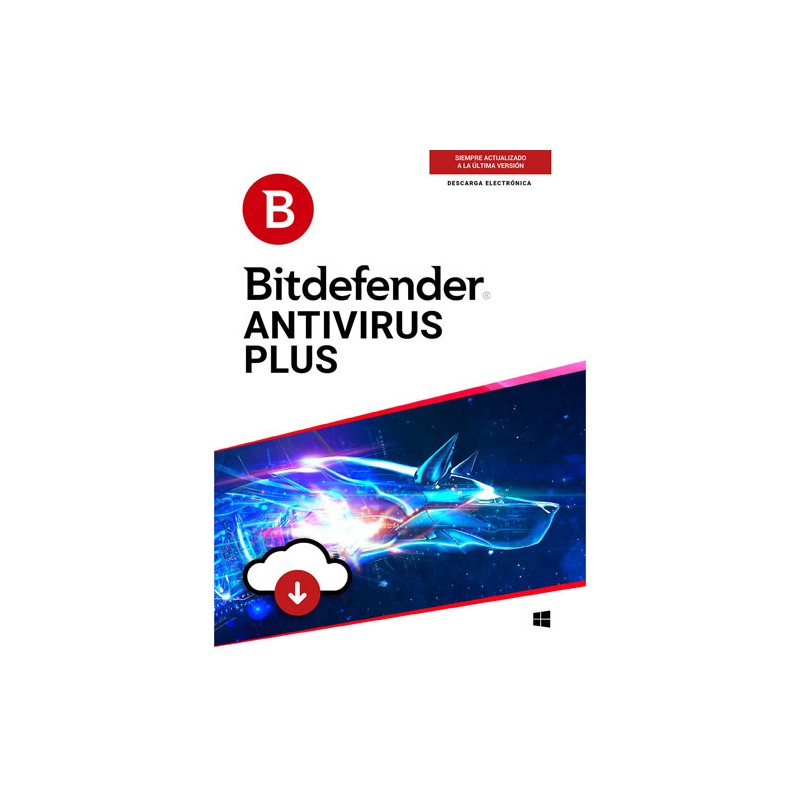ESD BITDEFENDER ANTIVIRUS PLUS 2AÑOS 5 USUARIOS