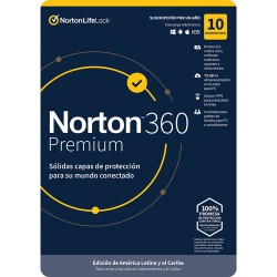 ESD NORTON 360 PREMIUM / TOTAL SECURITY 10 DISPOSITIVOSS 2 AÑOS